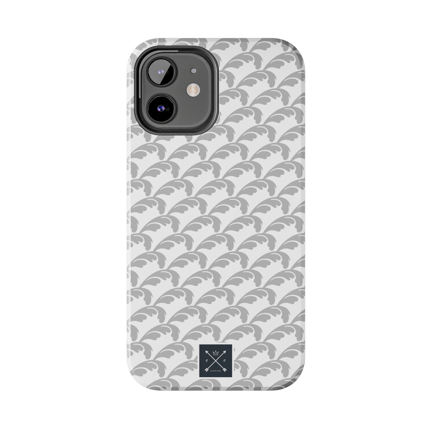 Beautiful Beloved Flourish (white/silver) - Tough Phone Cases