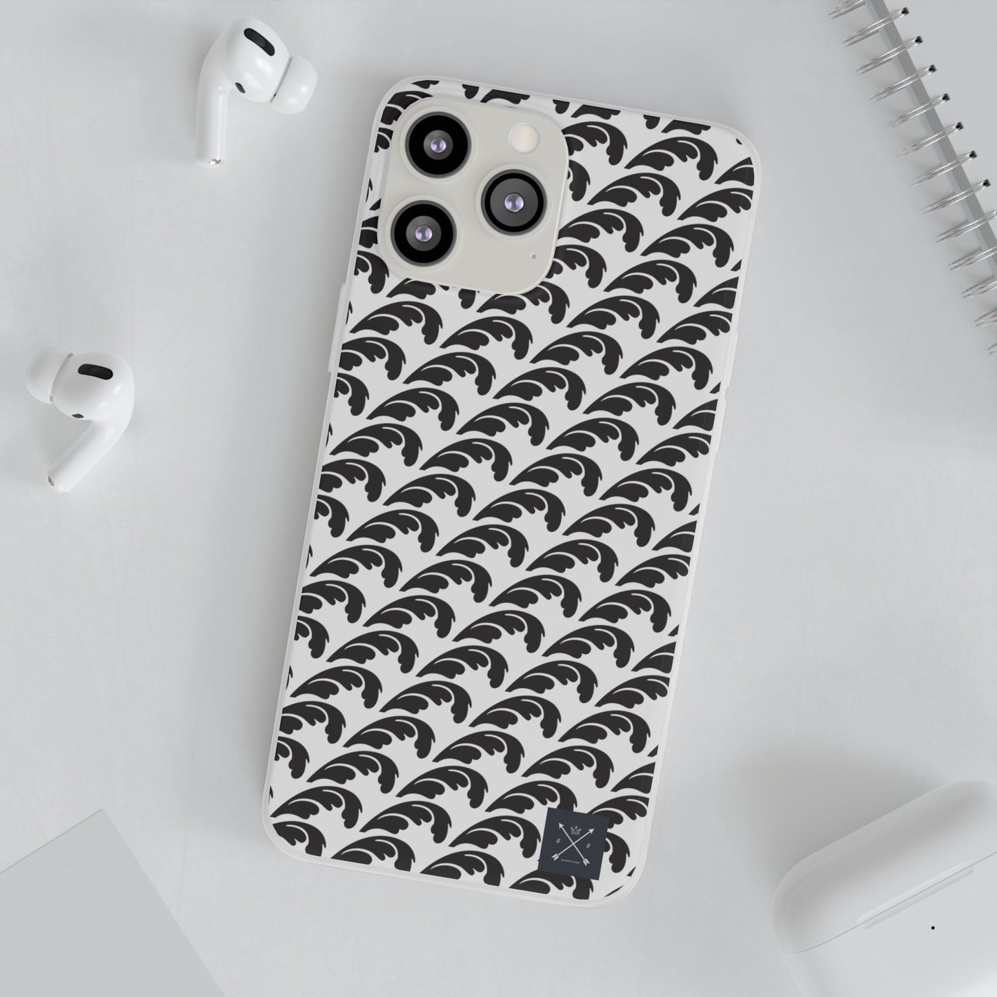 Beautiful Beloved Flourish (black/white) - Flexi Cases