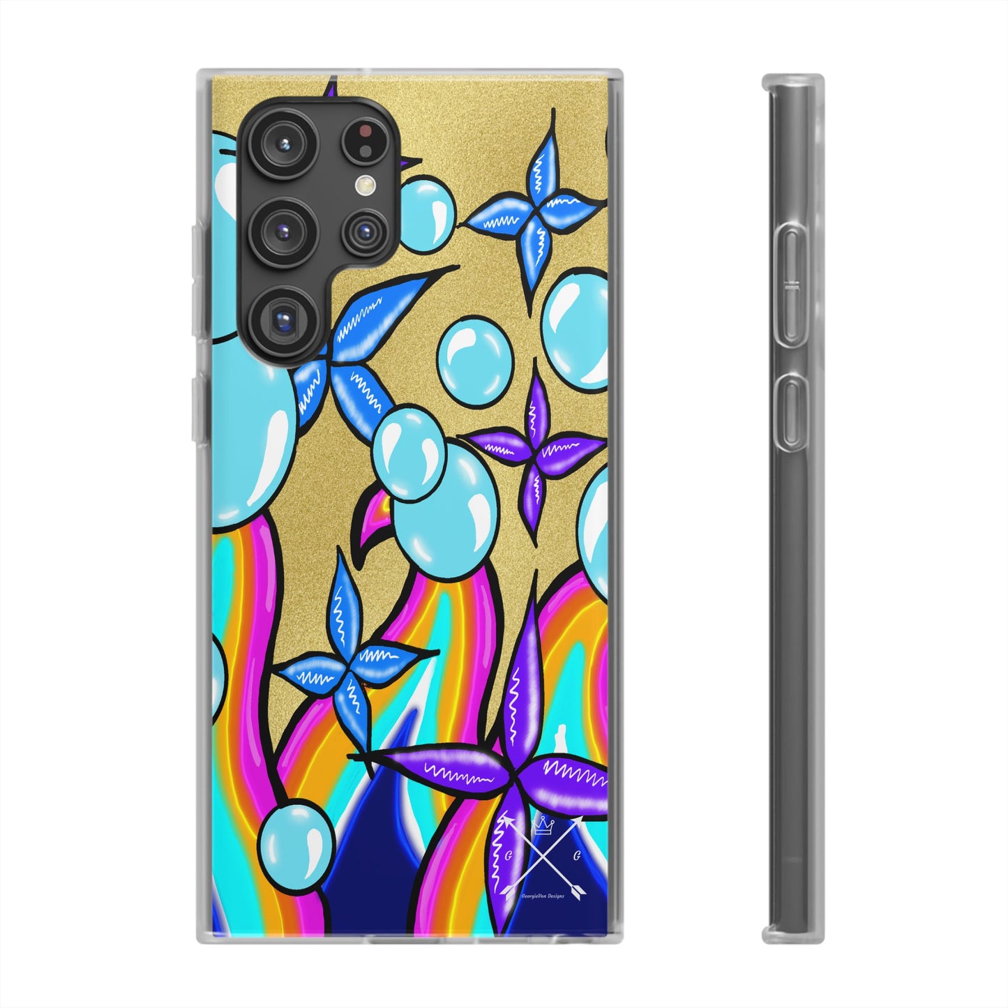 Bubble Rave (multi-colored)- Flexi Phone Cases