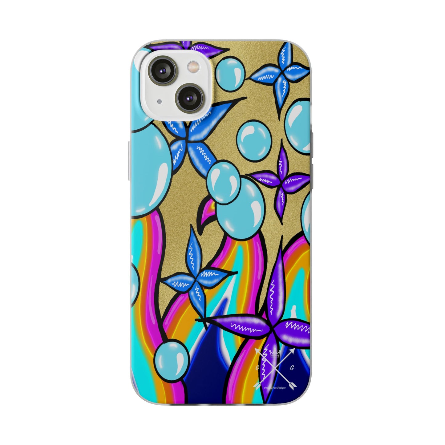Bubble Rave (multi-colored)- Flexi Phone Cases