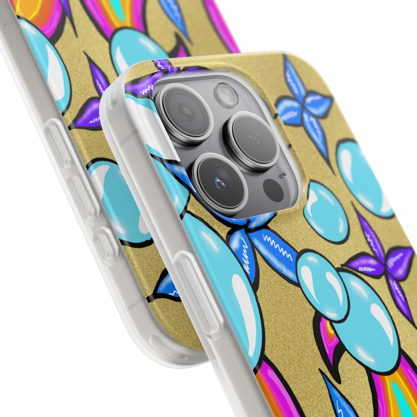 Bubble Rave (multi-colored)- Flexi Phone Cases