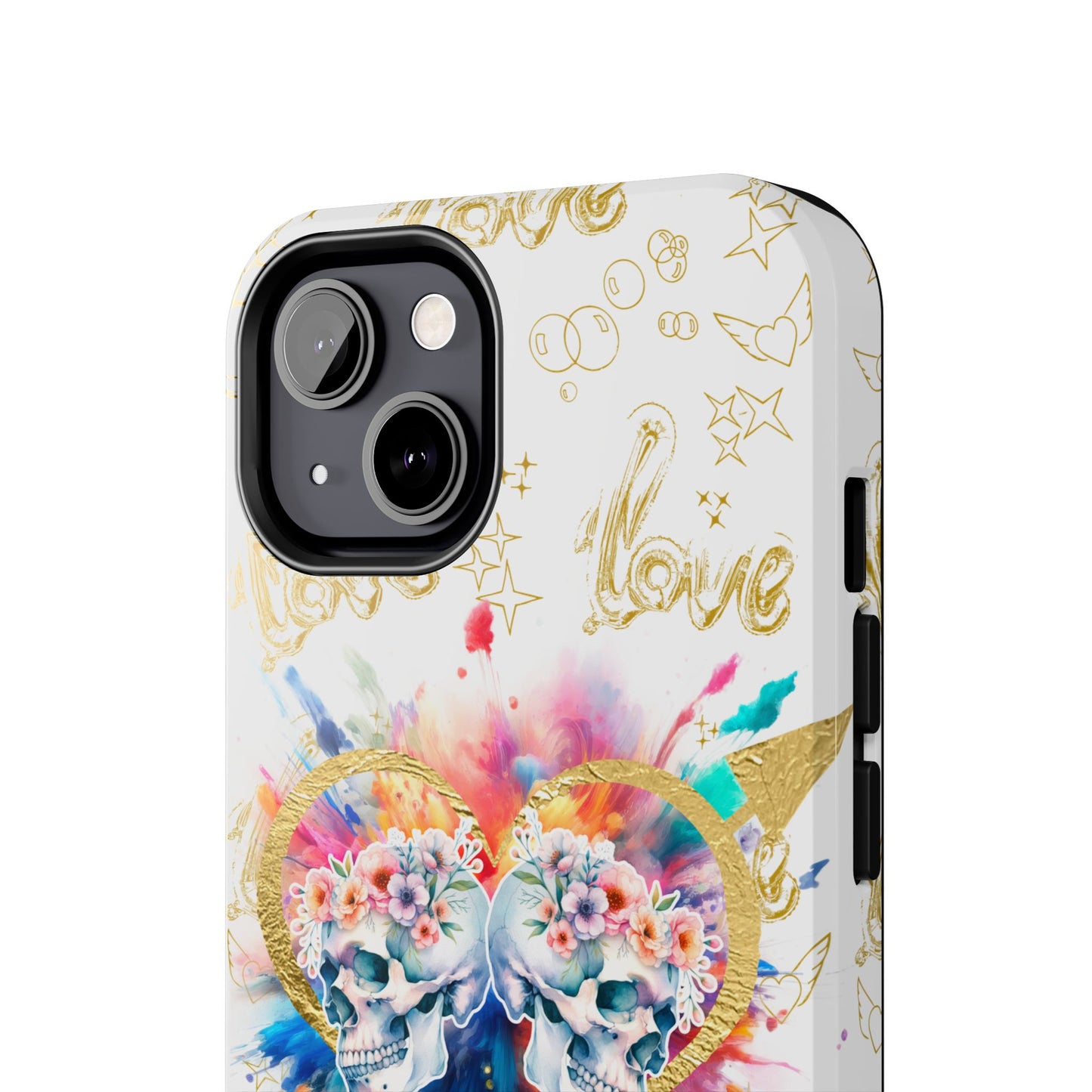 Love is Golden Watercolor - Tough Phone Cases
