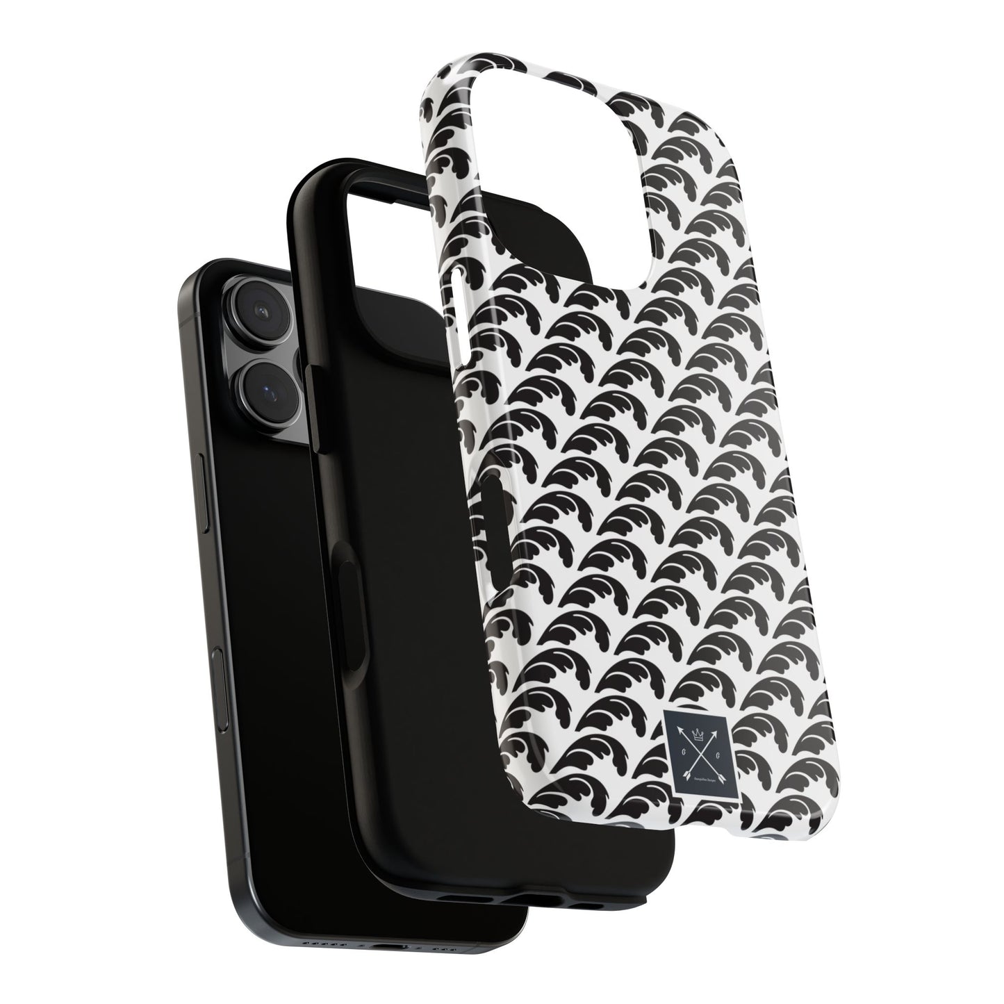 Beautiful Beloved One Flourish (black/white) - Tough Phone Cases