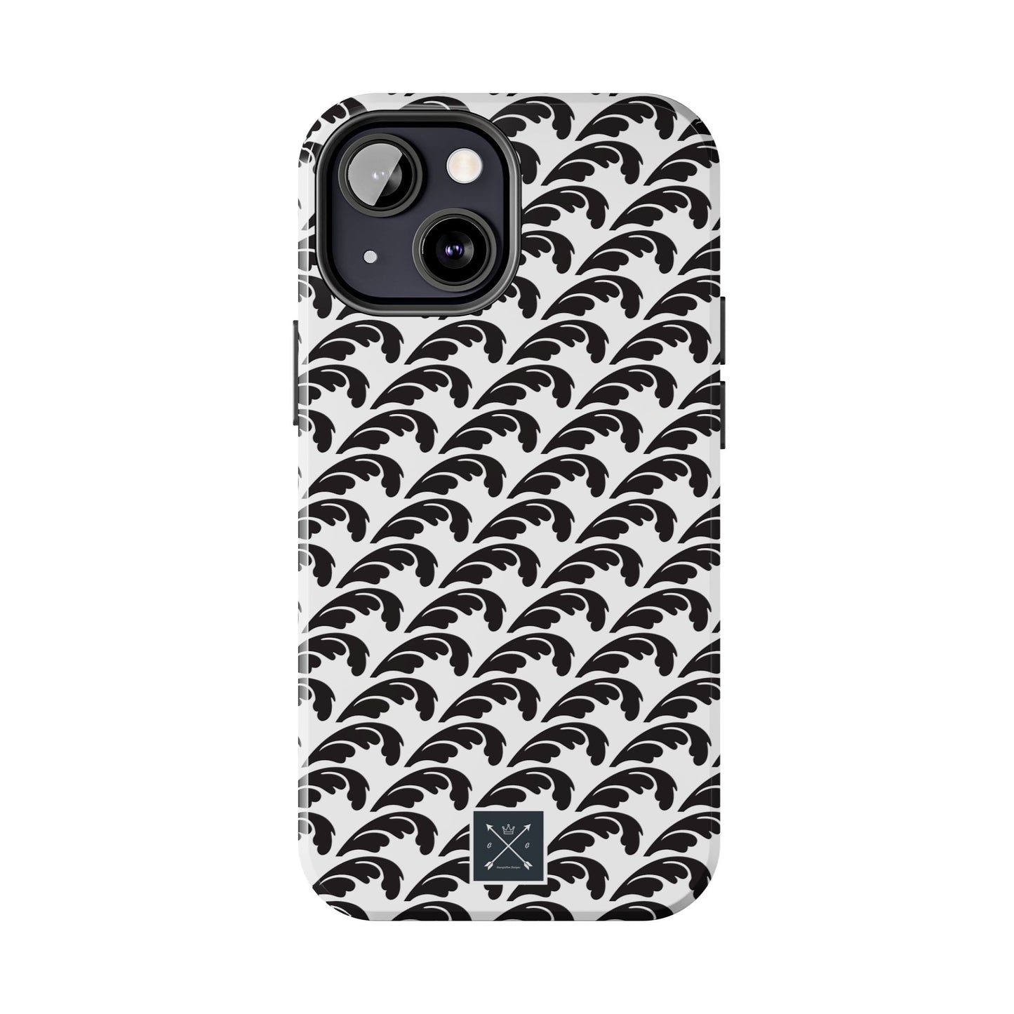 Beautiful Beloved One Flourish (black/white) - Tough Phone Cases