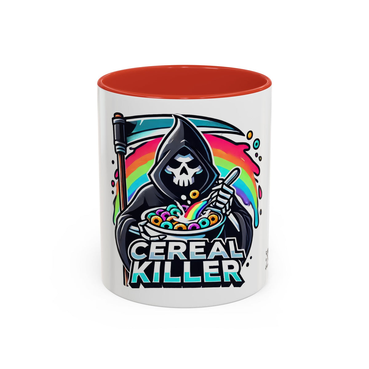 Cereal Killer Grimreaper - Accent Coffee Mug (11, 15oz)