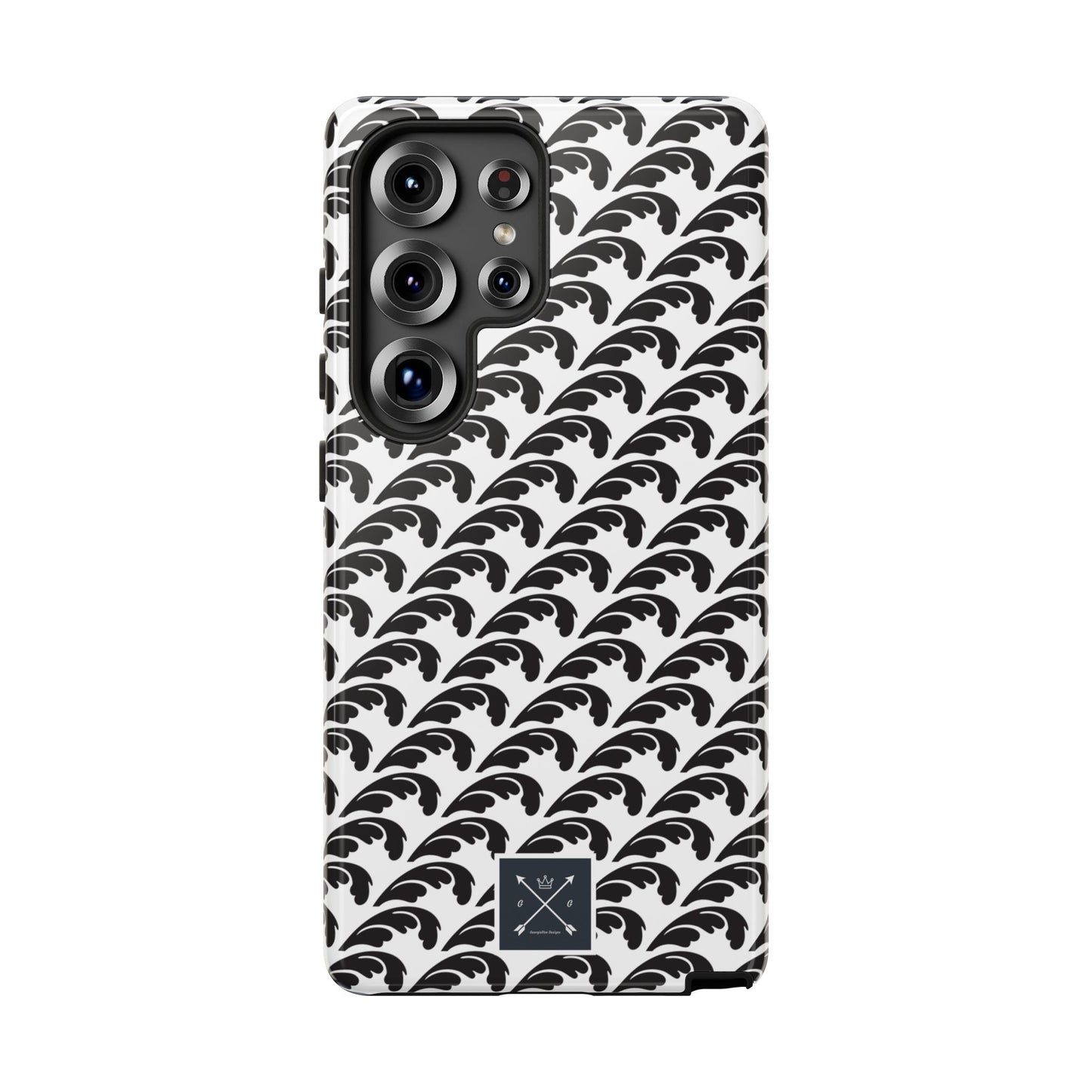 Beautiful Beloved One Flourish (black/white) - Tough Phone Cases