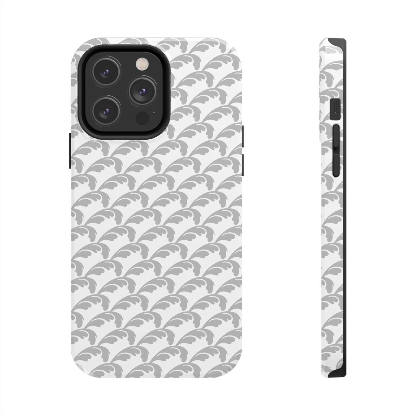 Beautiful Beloved Flourish (white/silver) - Tough Phone Cases