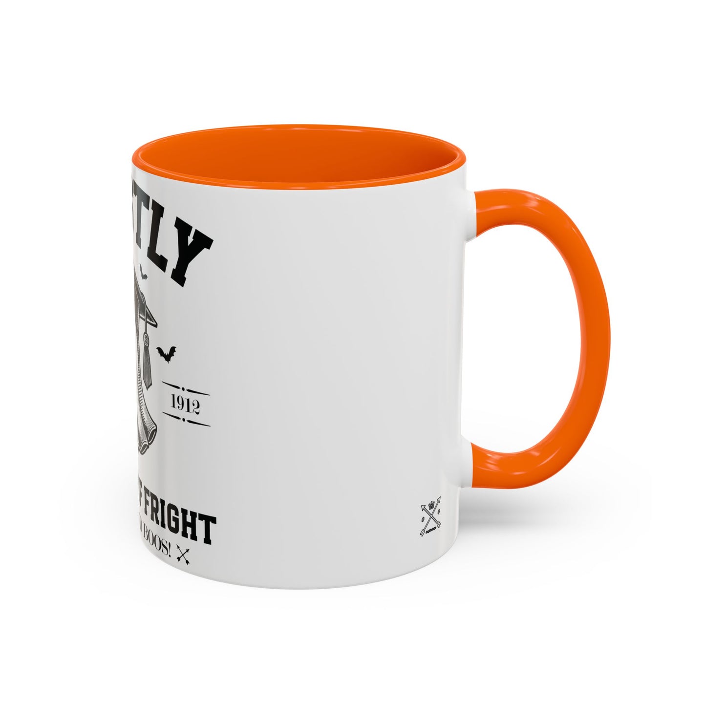Ghostly Institute of Fright - Accent Coffee Mug (11, 15oz)