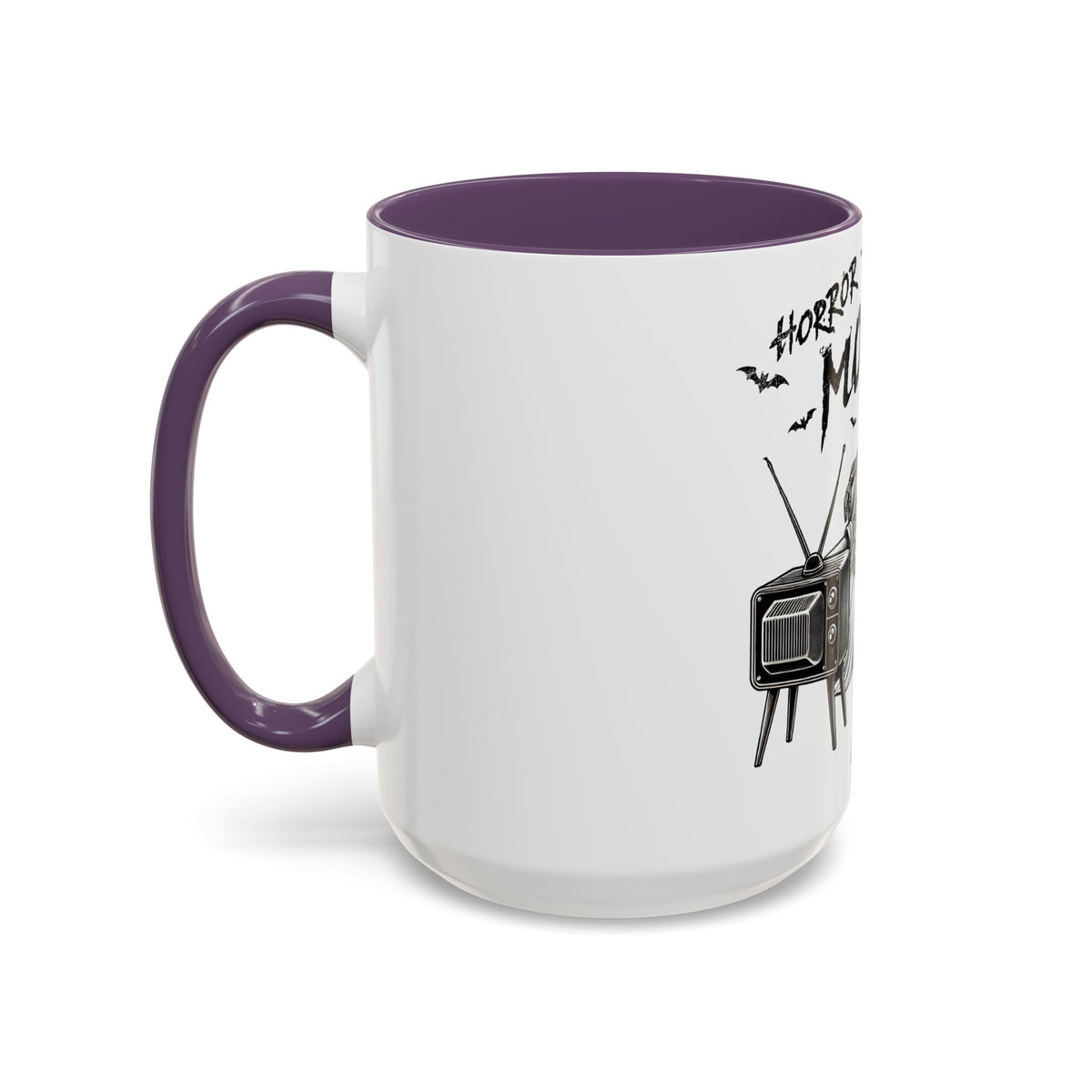 Horror Movies and Chill - Accent Coffee Mug (11, 15oz)