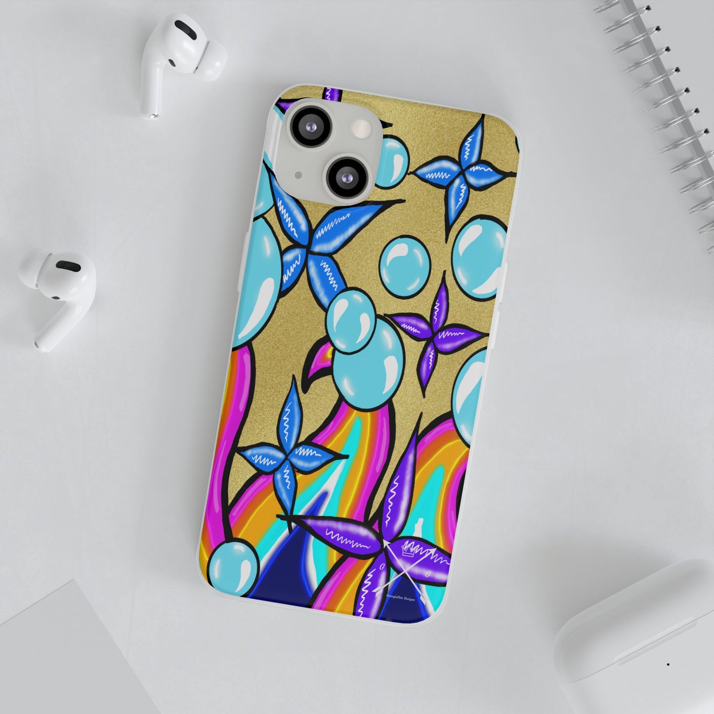 Bubble Rave (multi-colored)- Flexi Phone Cases