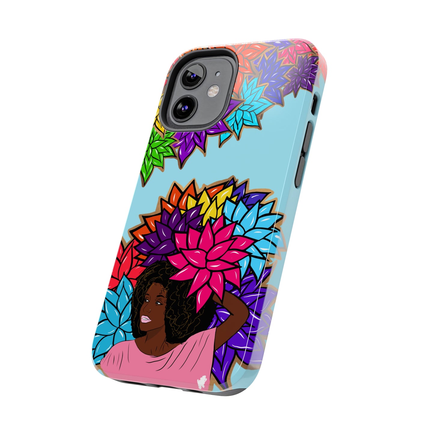 Beauty with Flowers - Tough Phone Cases