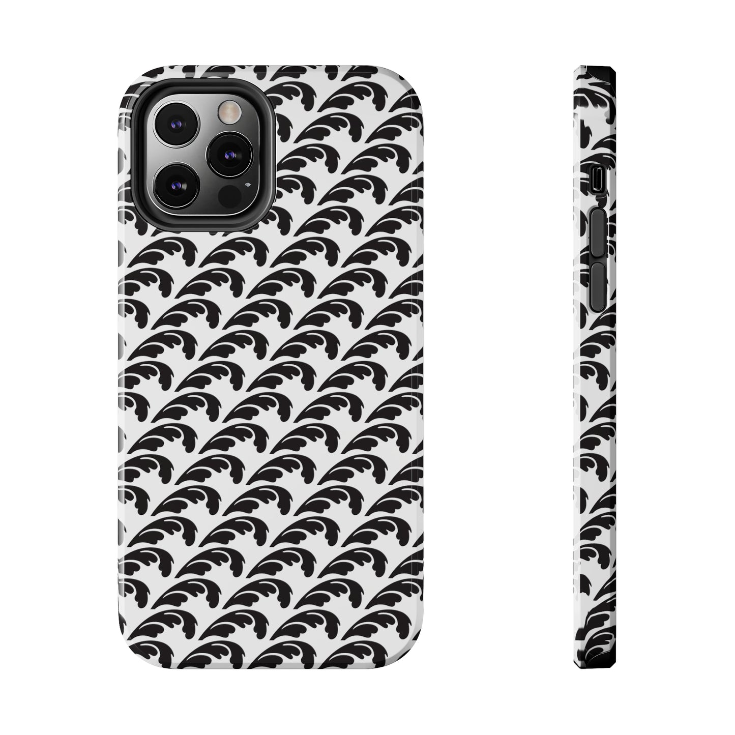 Beautiful Beloved One Flourish (black/white) - Tough Phone Cases