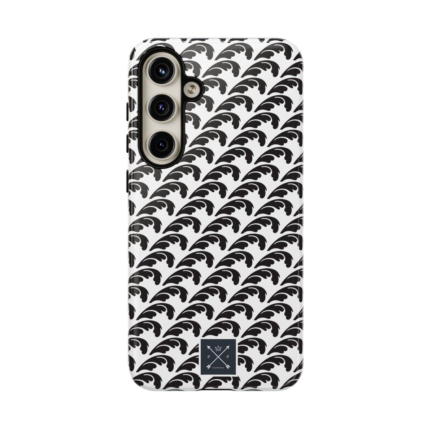 Beautiful Beloved One Flourish (black/white) - Tough Phone Cases