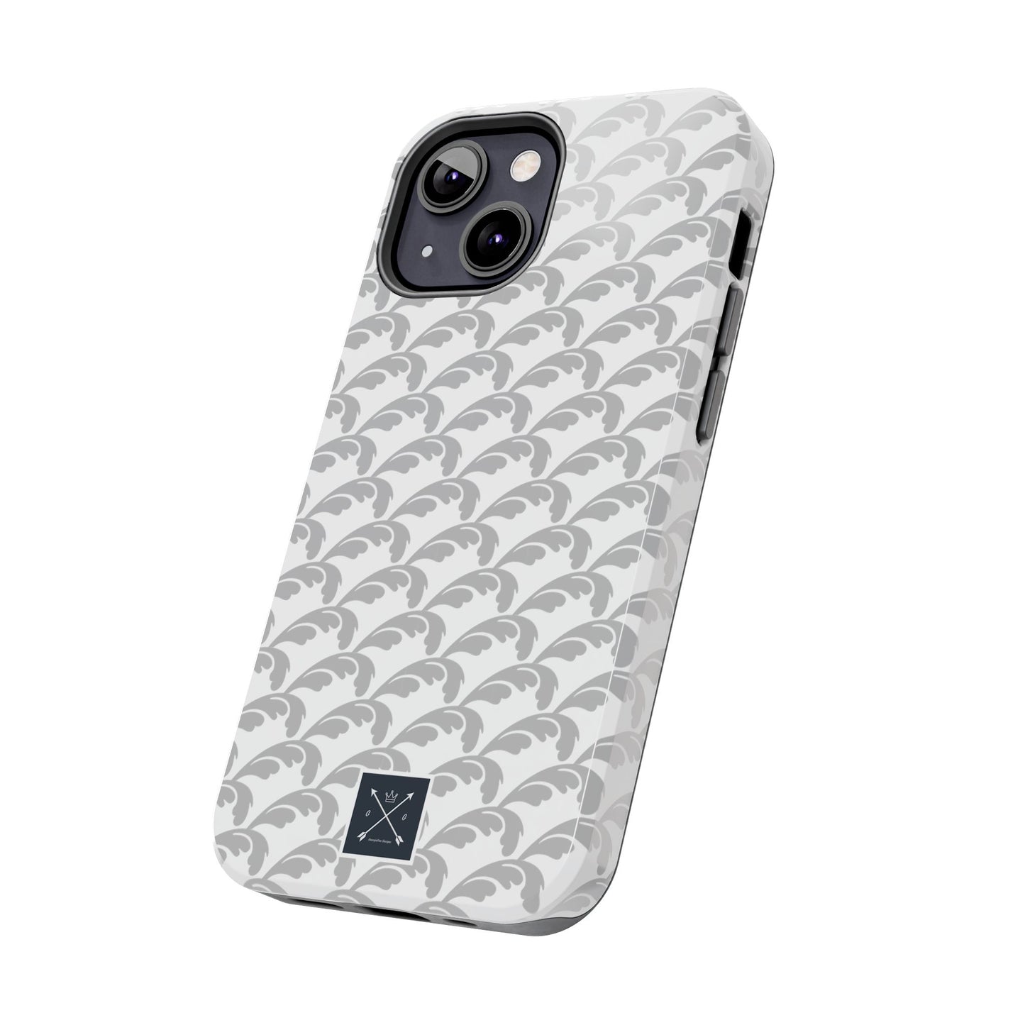 Beautiful Beloved Flourish (white/silver) - Tough Phone Cases