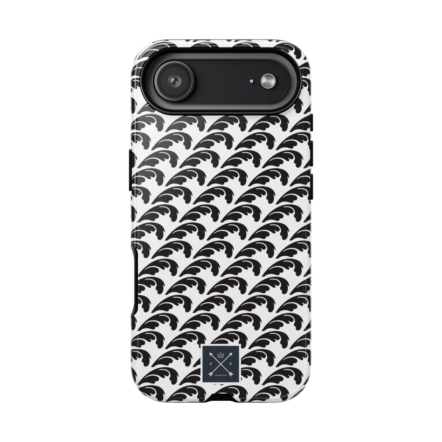 Beautiful Beloved One Flourish (black/white) - Tough Phone Cases