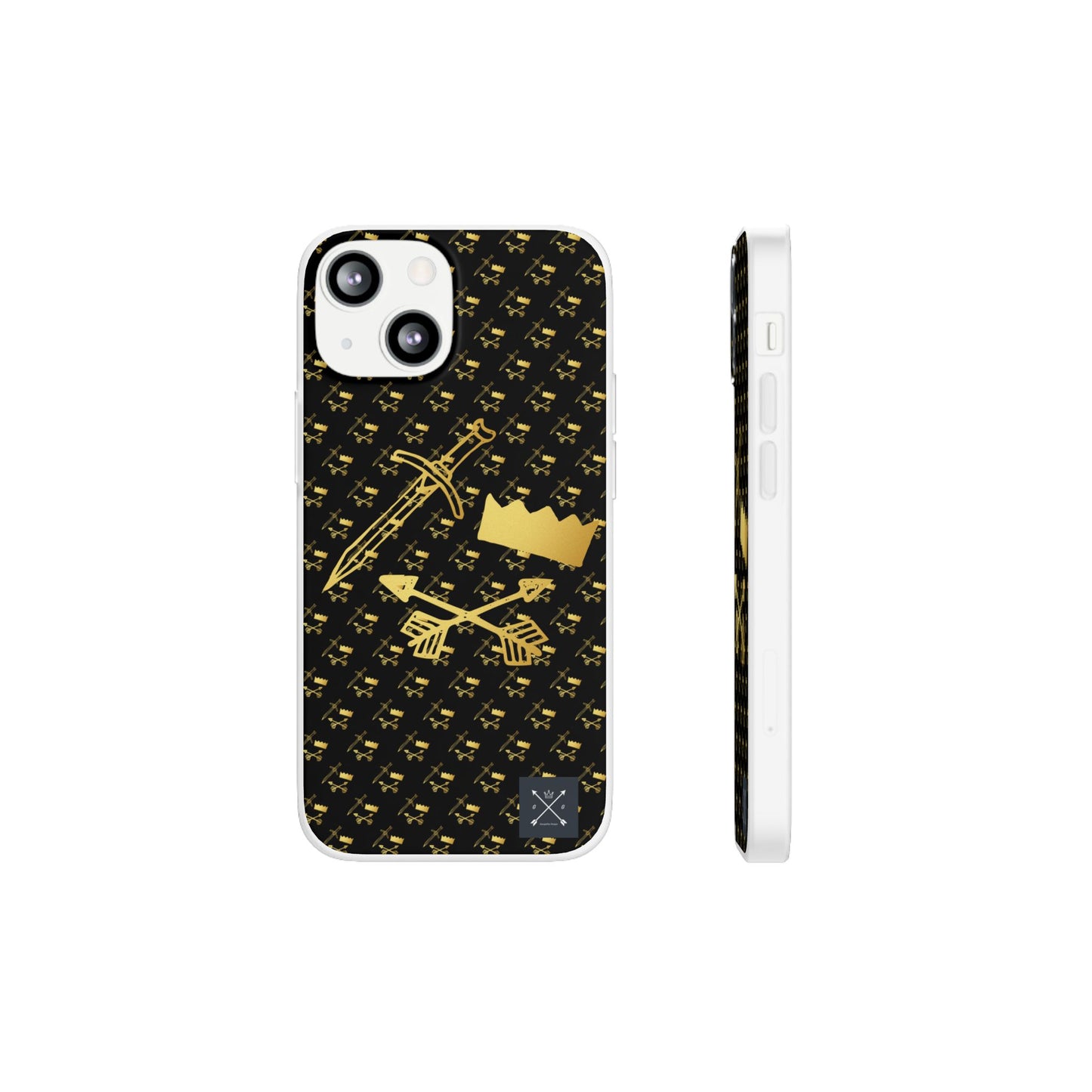 Gold and Bold Warrior - Flexi  Phone Cases