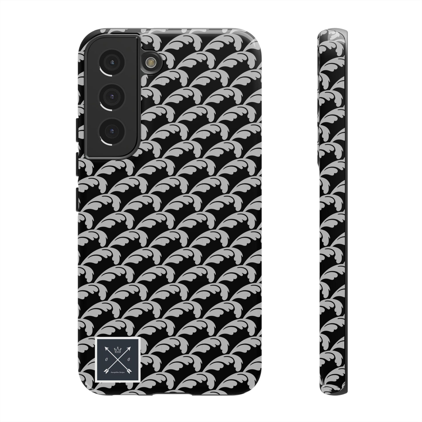 Beautiful Beloved One Flourish (black/silver) - Tough Phone Cases