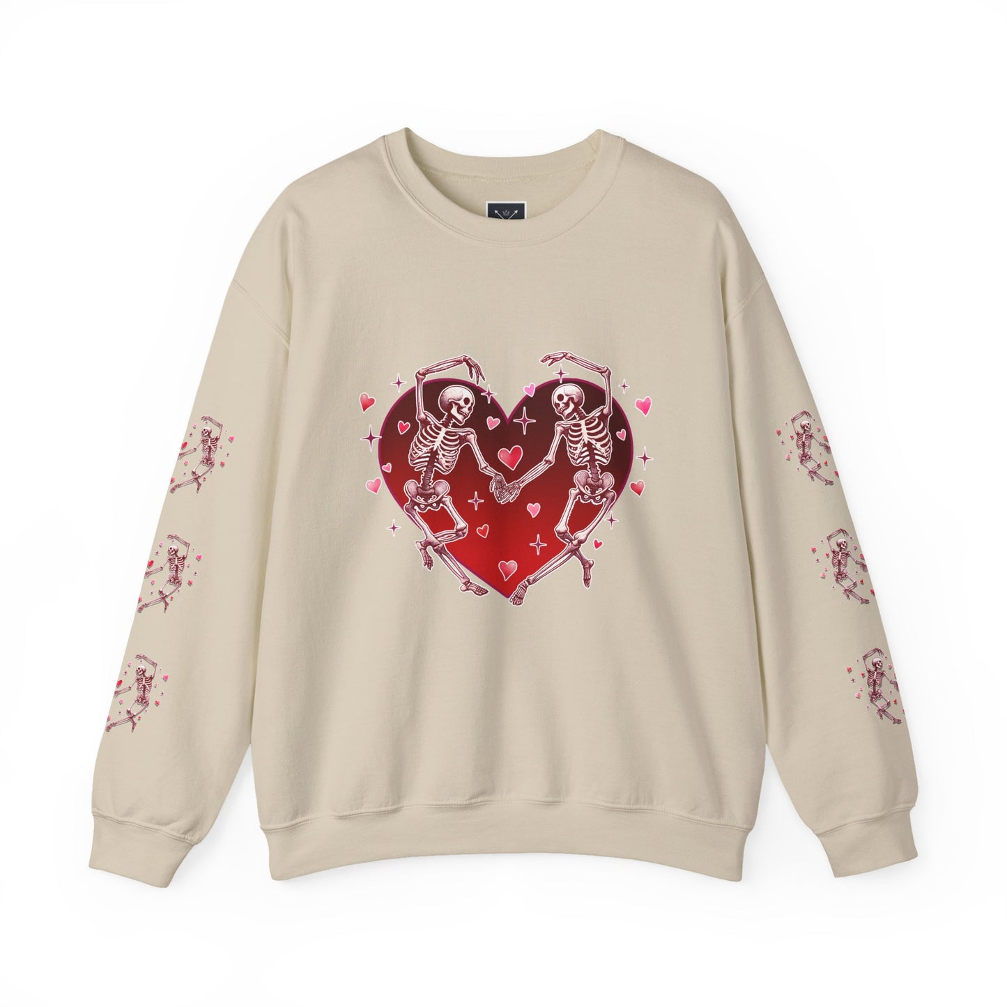 Dancing Skeleton Lovers - Crewneck Sweatshirt