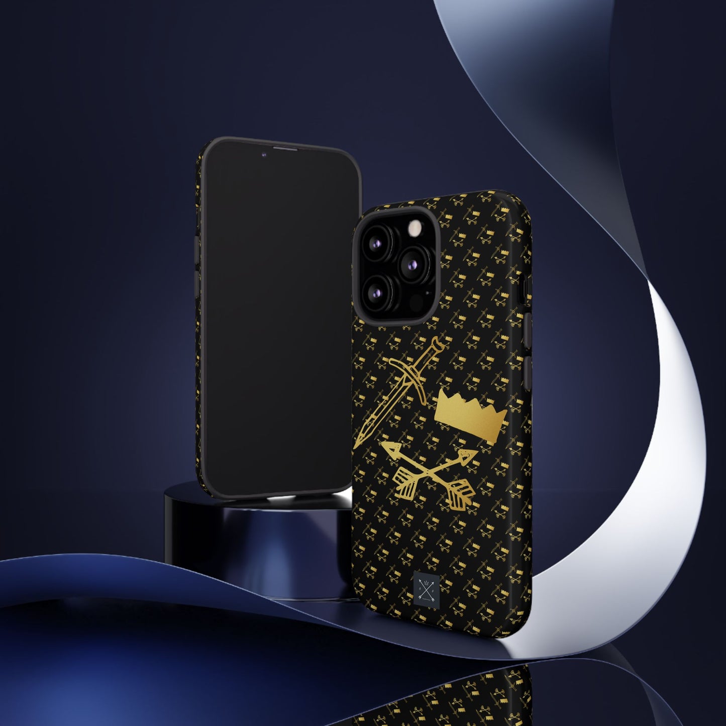 Gold and Bold Warrior - Tough Phone Cases