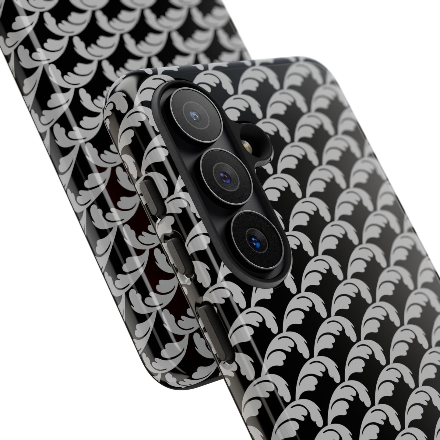 Beautiful Beloved One Flourish (black/silver) - Tough Phone Cases