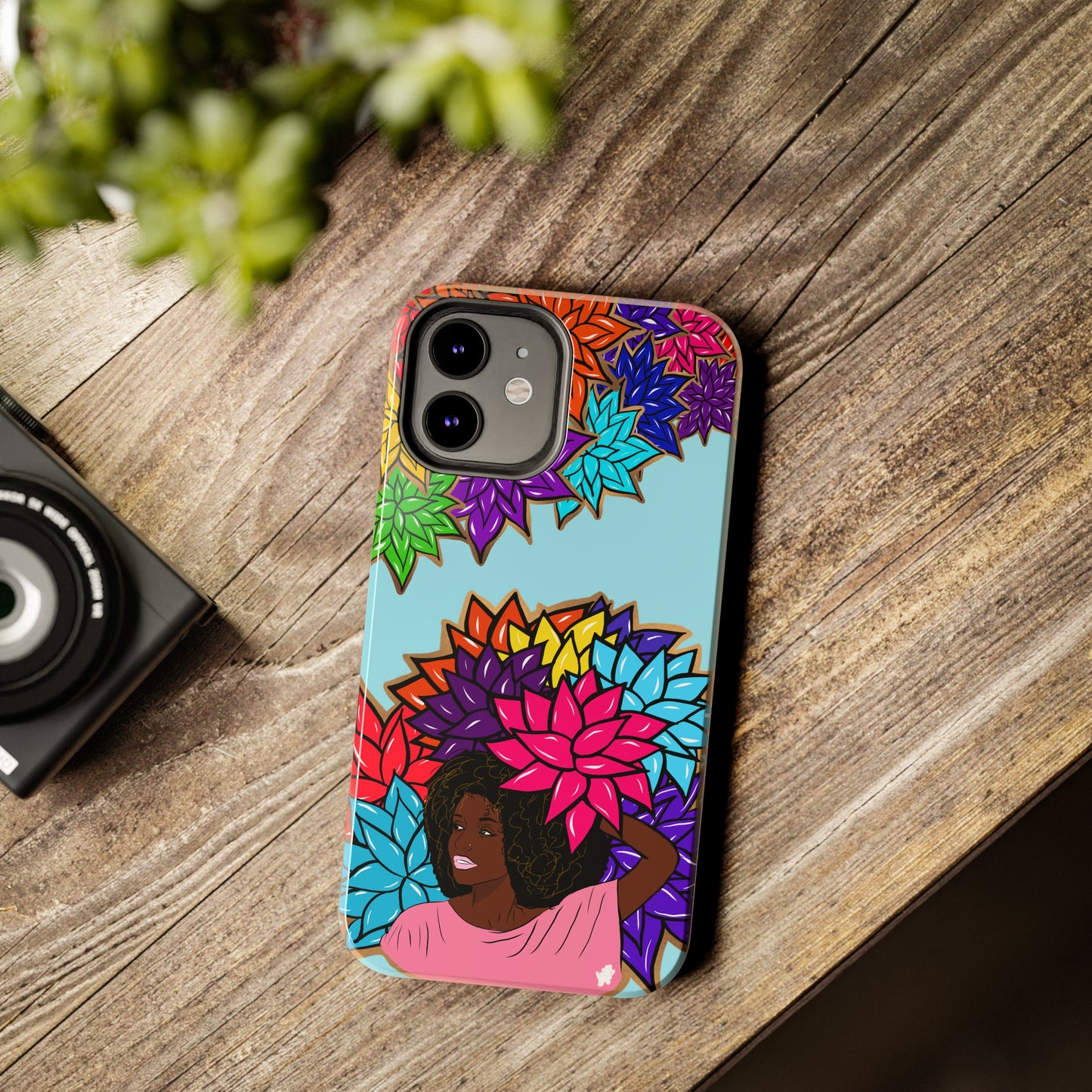 Beauty with Flowers - Tough Phone Cases