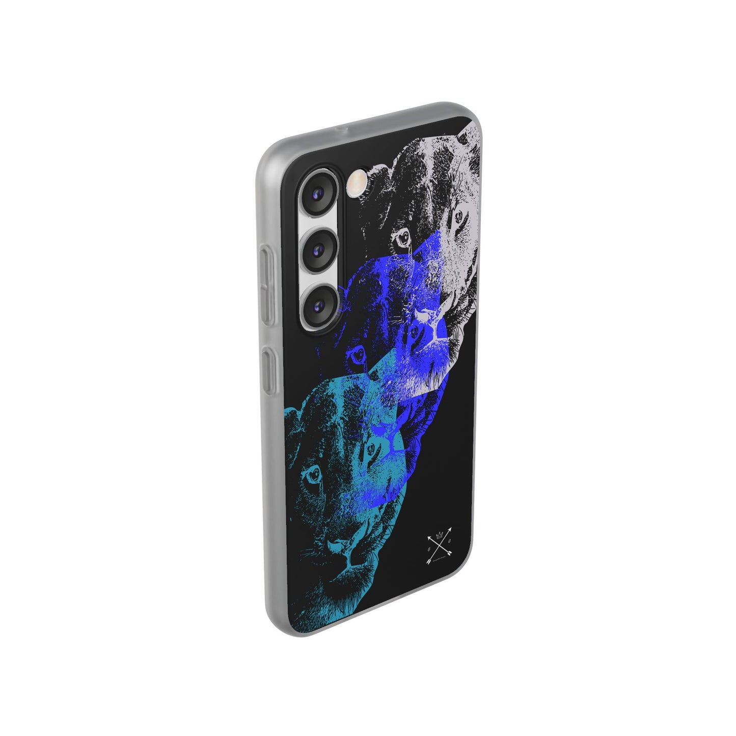 Lioness Arising (black/blue/silver) - Flexi Cases