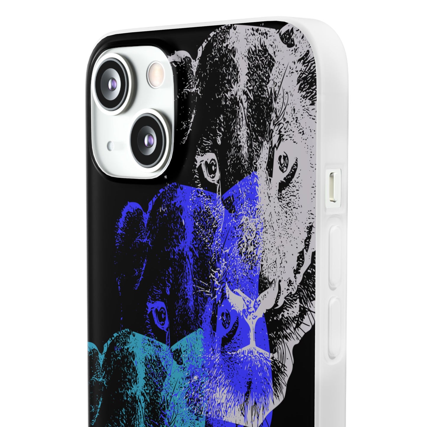 Lioness Arising (black/blue/silver) - Flexi Cases