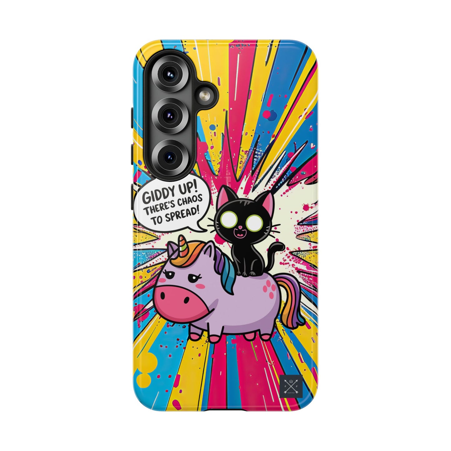 Giddy Up There's Chaos To Spread - Phone Tough Cases