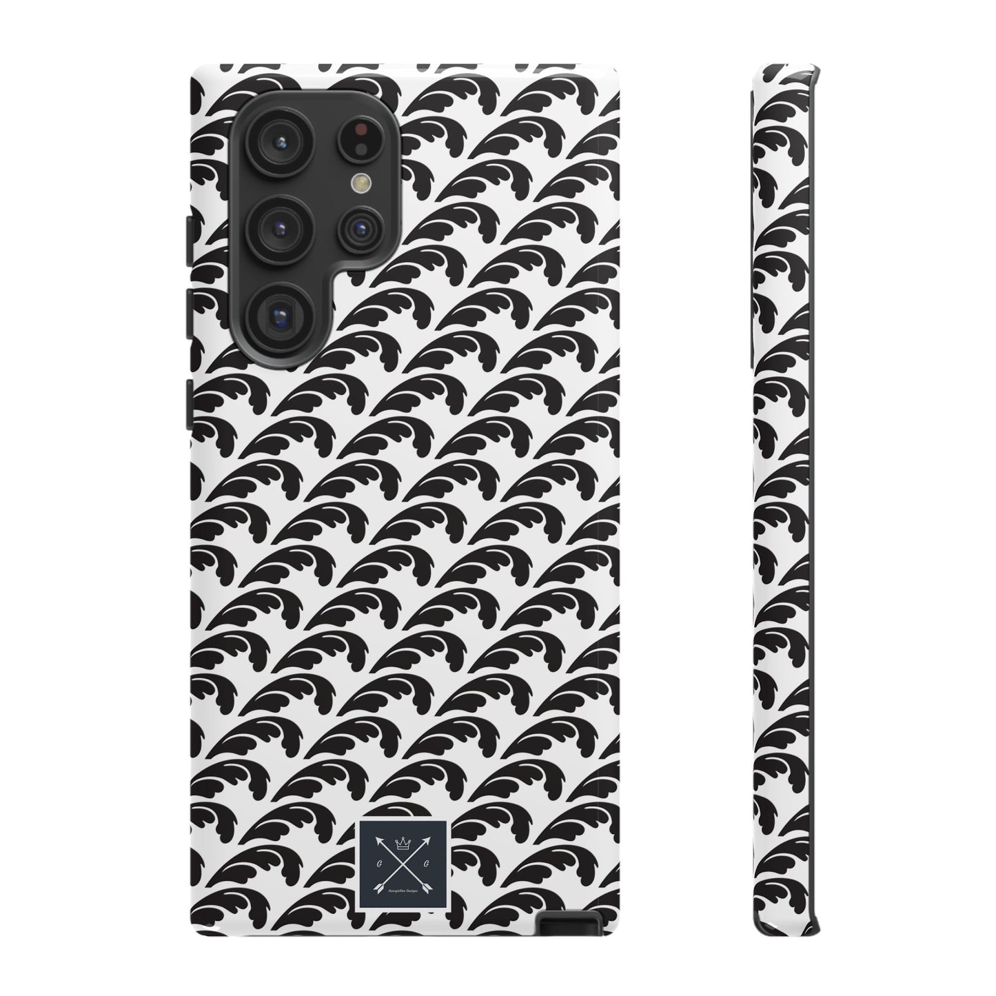 Beautiful Beloved One Flourish (black/white) - Tough Phone Cases