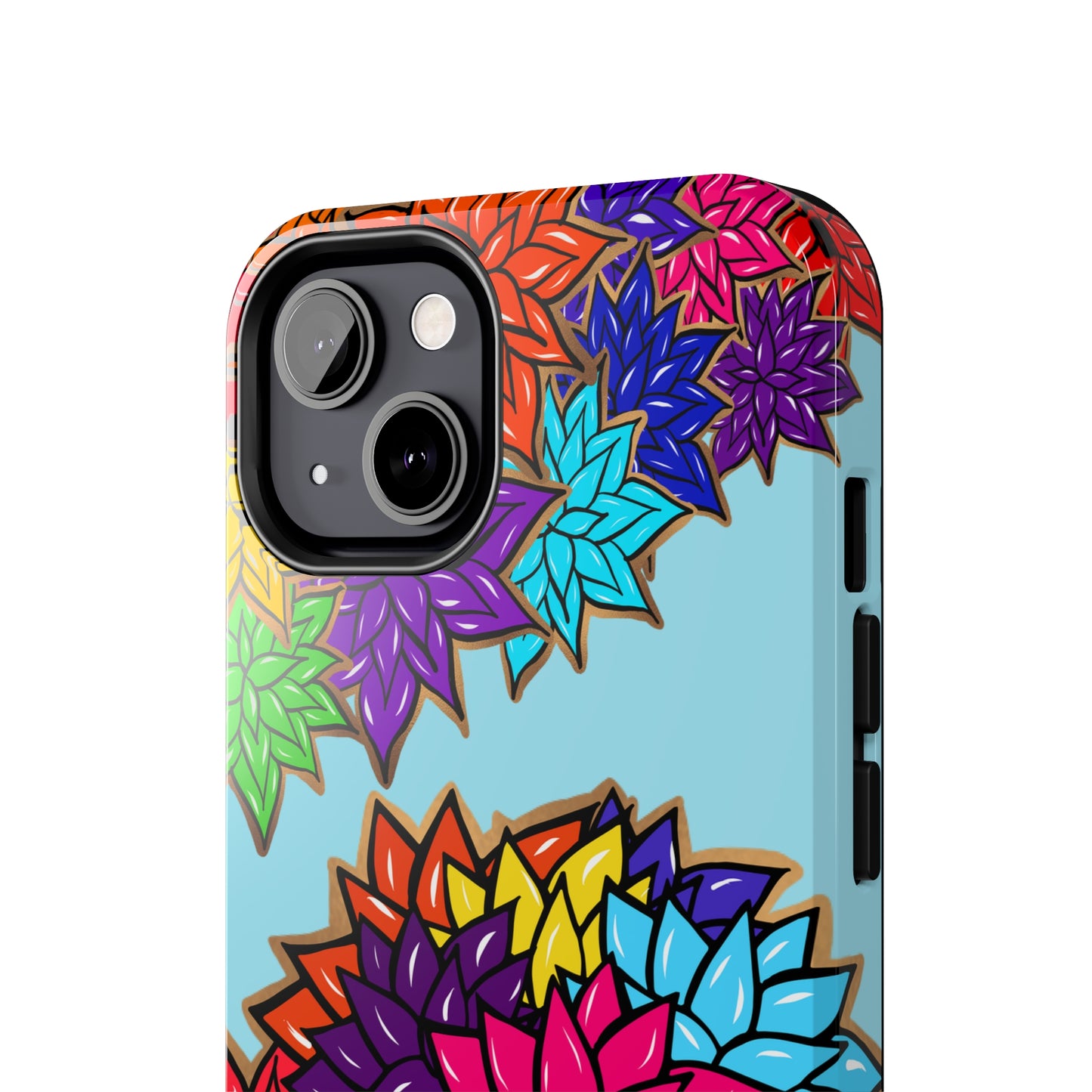 Beauty with Flowers - Tough Phone Cases
