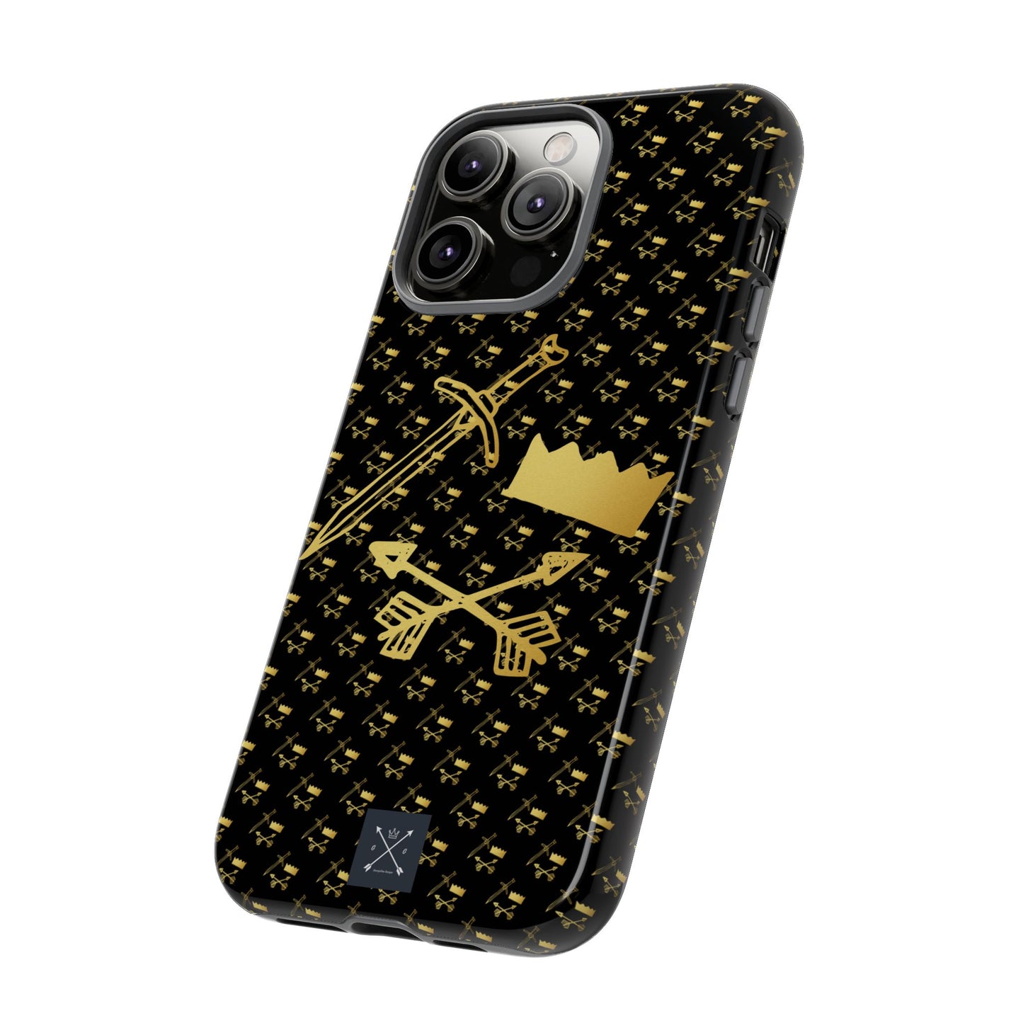 Gold and Bold Warrior - Tough Phone Cases