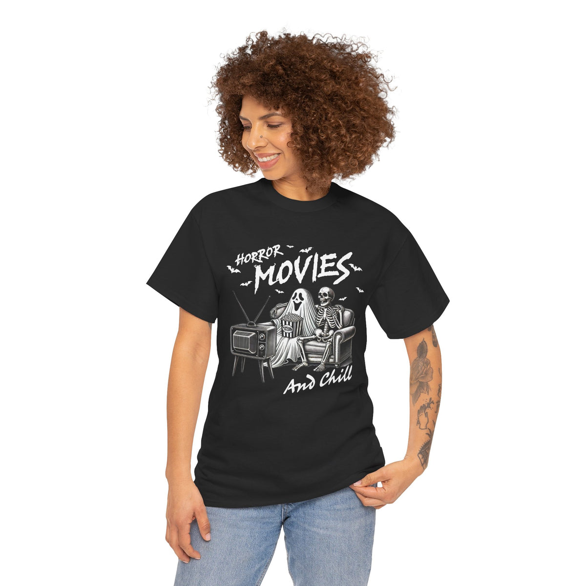 Horror Movies and Chill - Unisex Tee