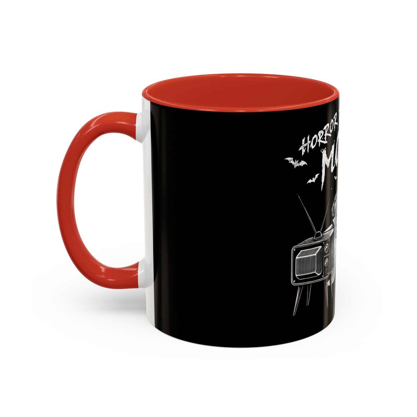 Horror Movies and Chill - Accent Coffee Mug (11, 15oz)
