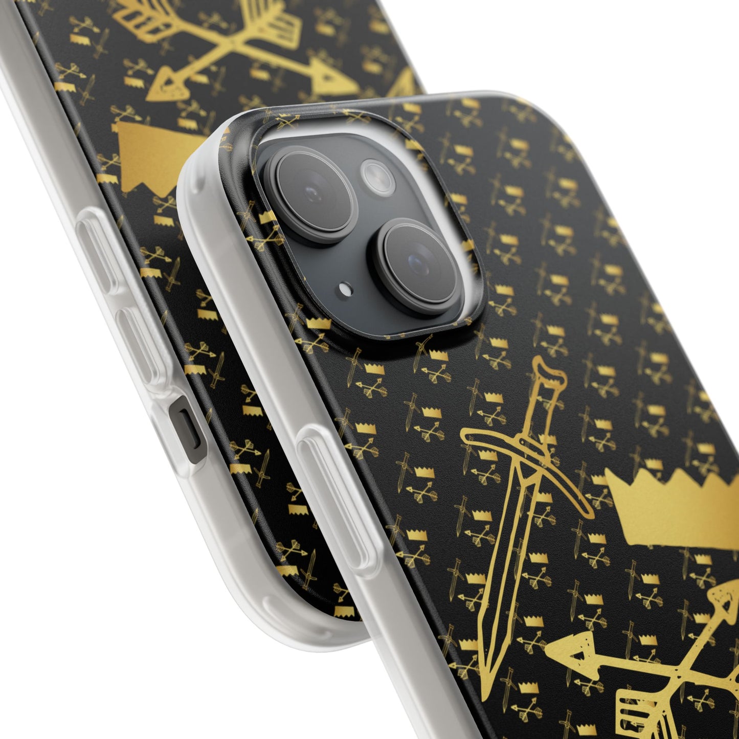 Gold and Bold Warrior - Flexi  Phone Cases