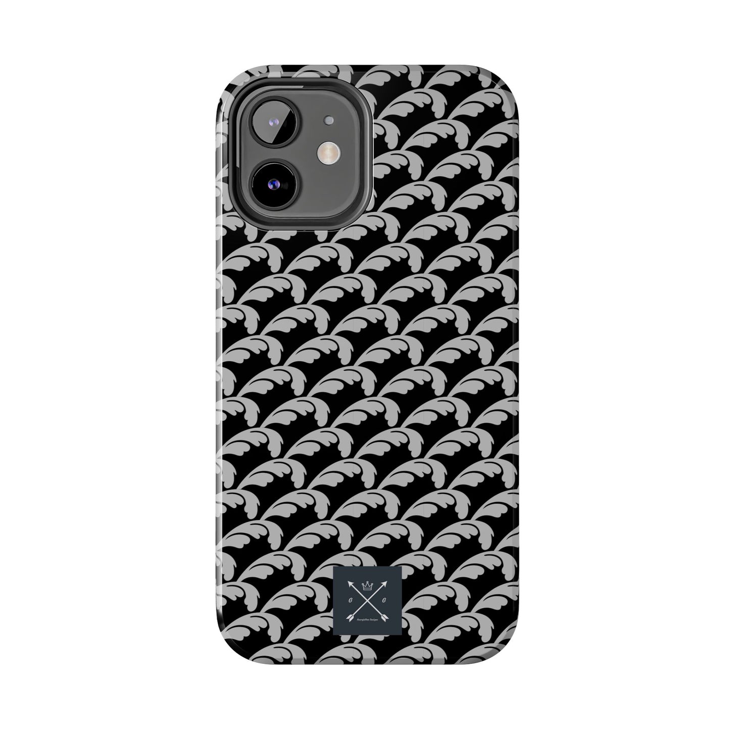 Beautiful Beloved One Flourish (silver/black) - Tough Phone Cases