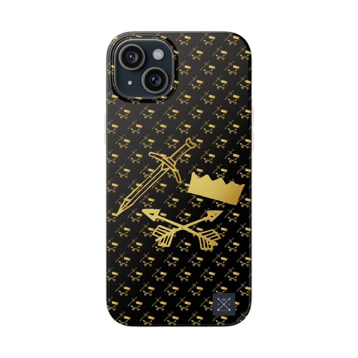 Gold and Bold Warrior - Flexi  Phone Cases