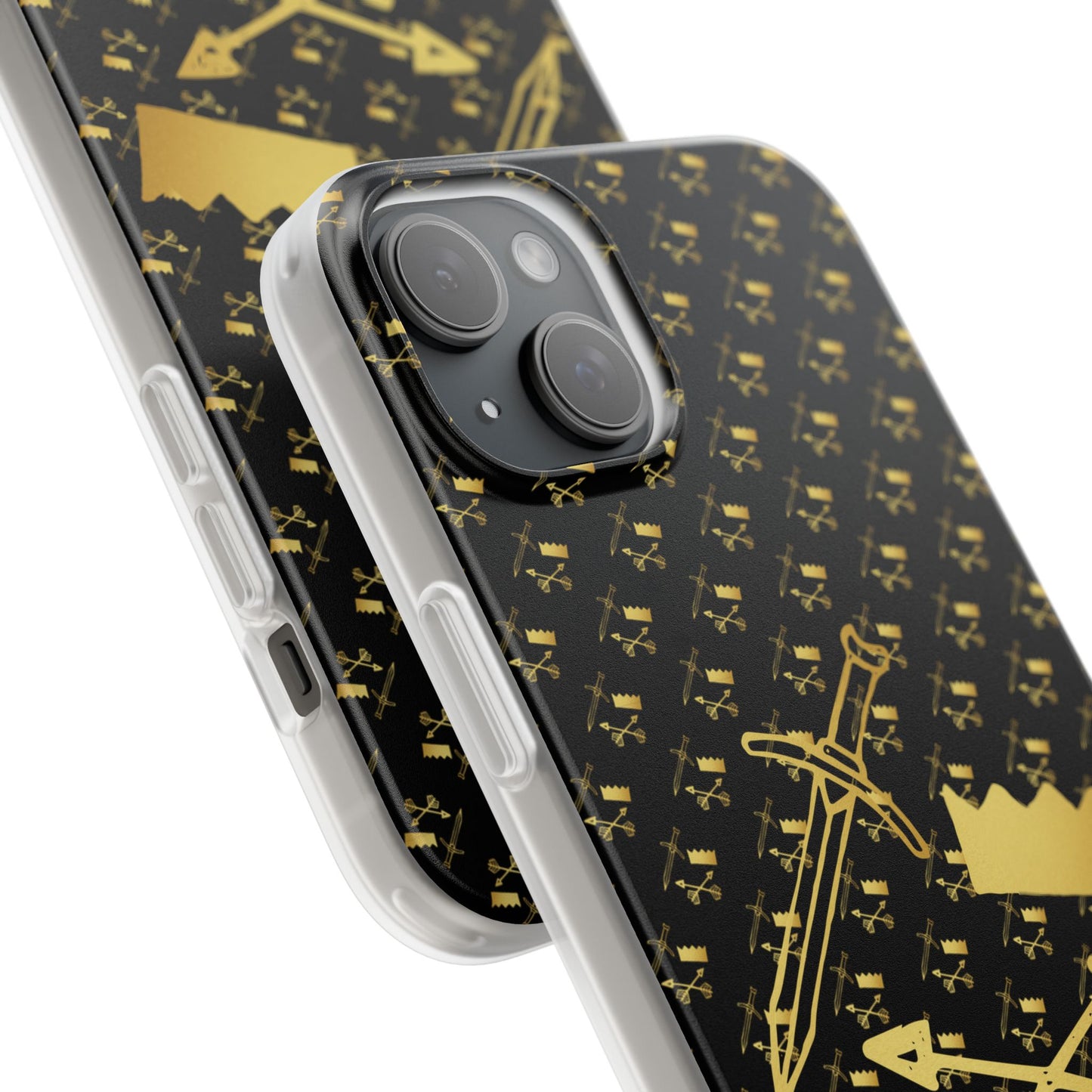 Gold and Bold Warrior - Flexi  Phone Cases