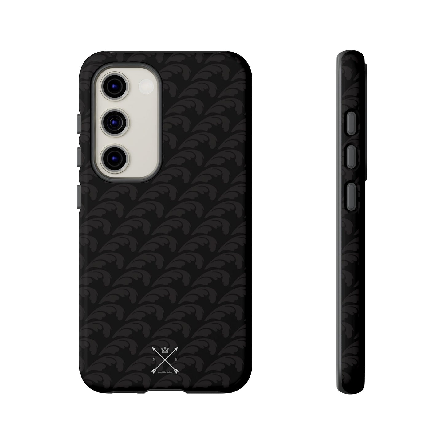 Beautiful Beloved One Flourish - Tough Phone Cases (black/black)