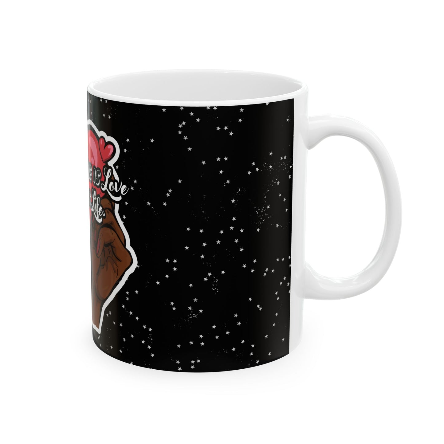 Love & Life Ceramic Mug