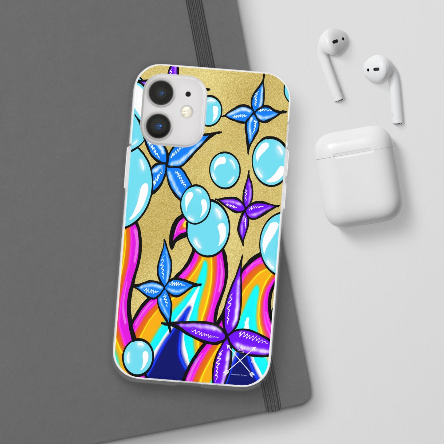 Bubble Rave (multi-colored)- Flexi Phone Cases
