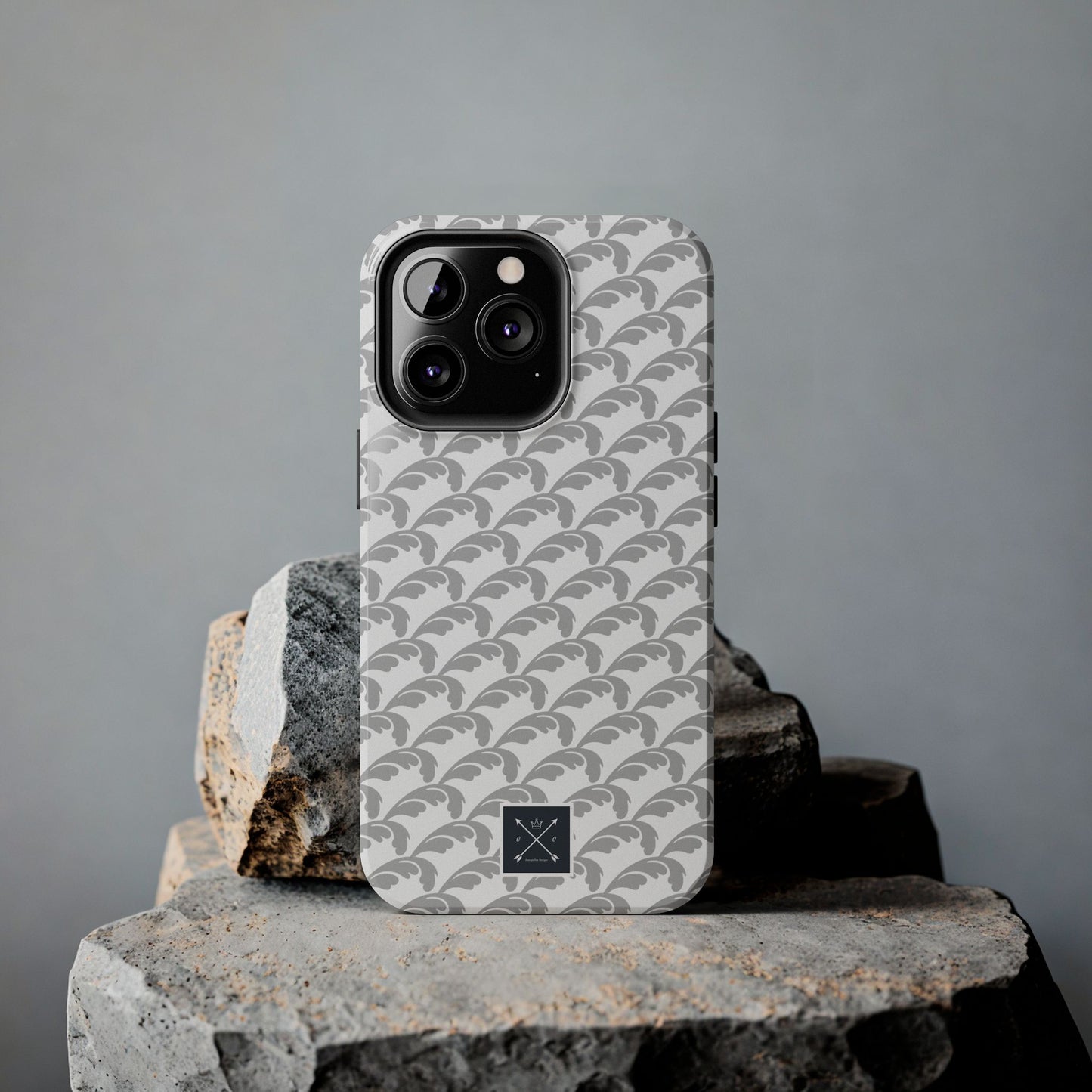 Beautiful Beloved Flourish (white/silver) - Tough Phone Cases