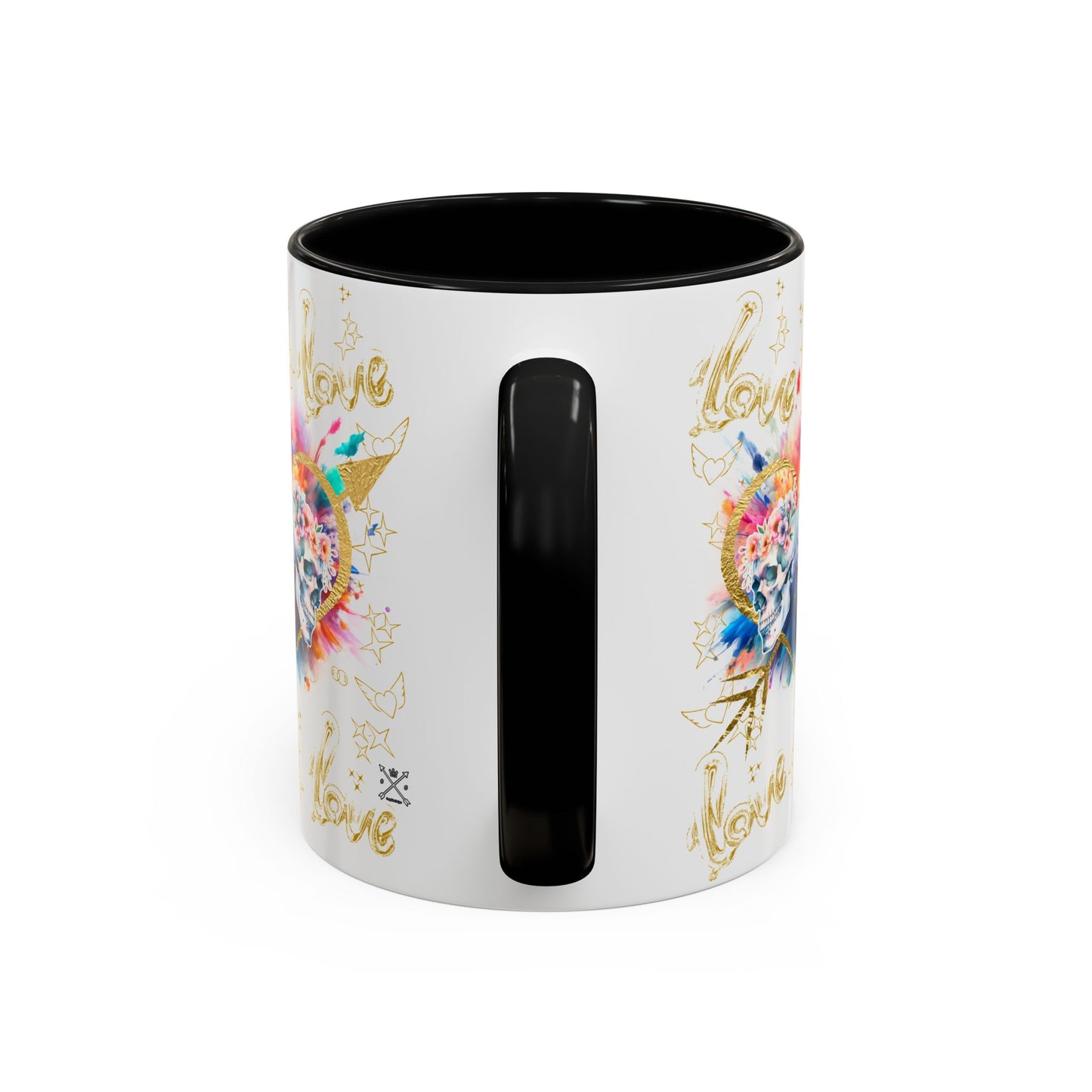 Love is Golden Watercolor - Accent Coffee Mug (11, 15oz)