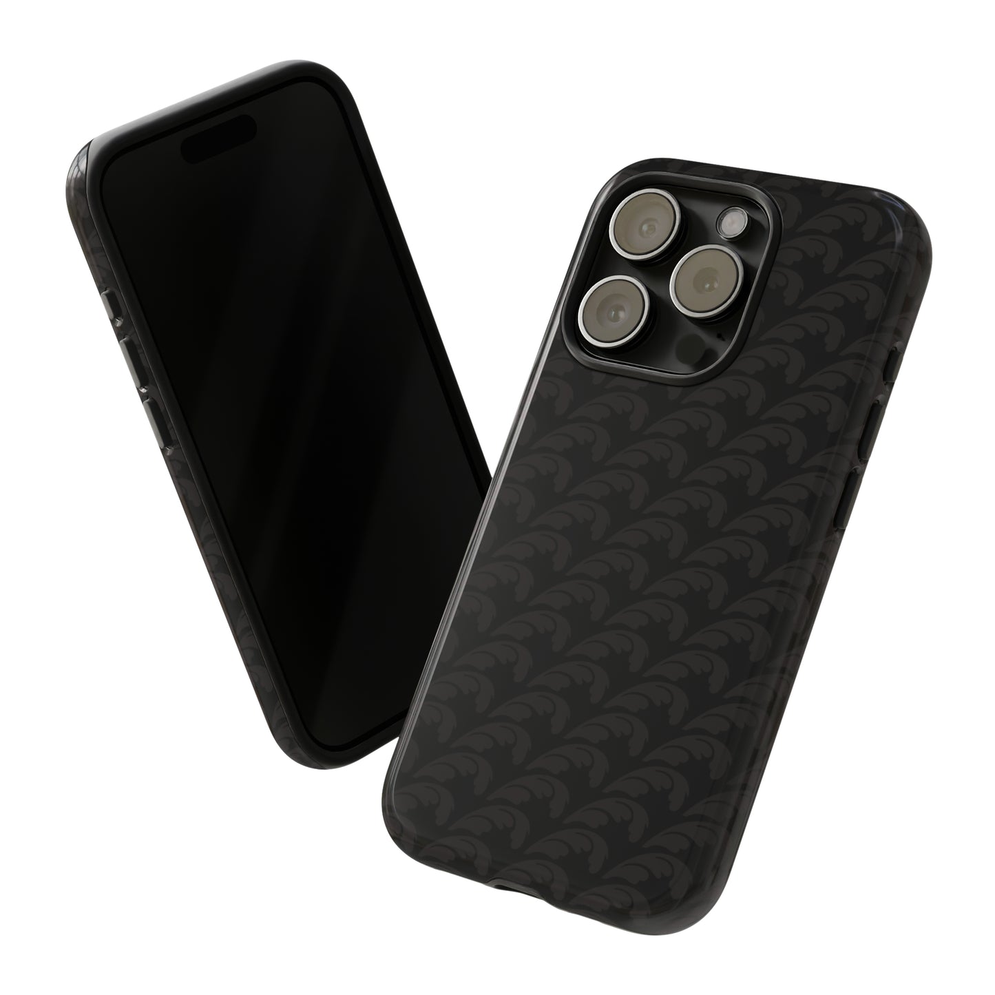 Beautiful Beloved One Flourish (black/black) - Tough Phone Cases