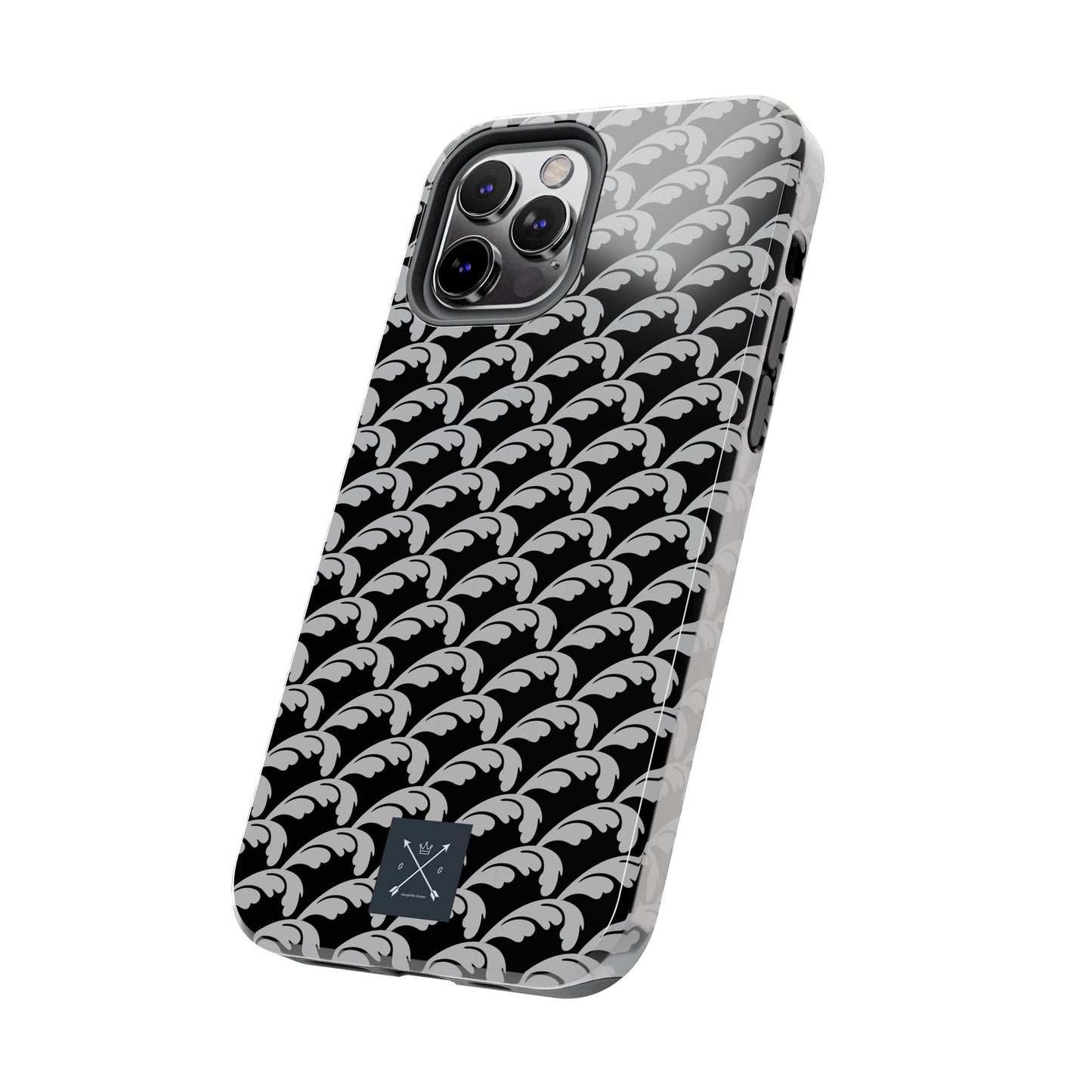 Beautiful Beloved One Flourish (silver/black) - Tough Phone Cases