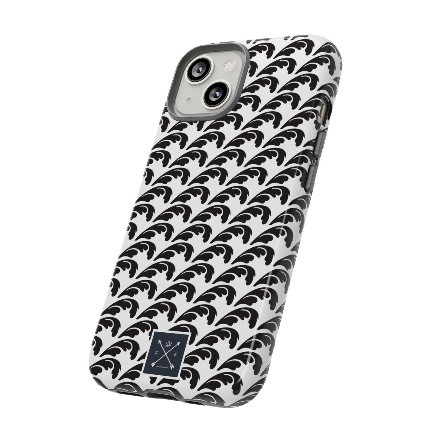 Beautiful Beloved One Flourish (black/white) - Tough Phone Cases