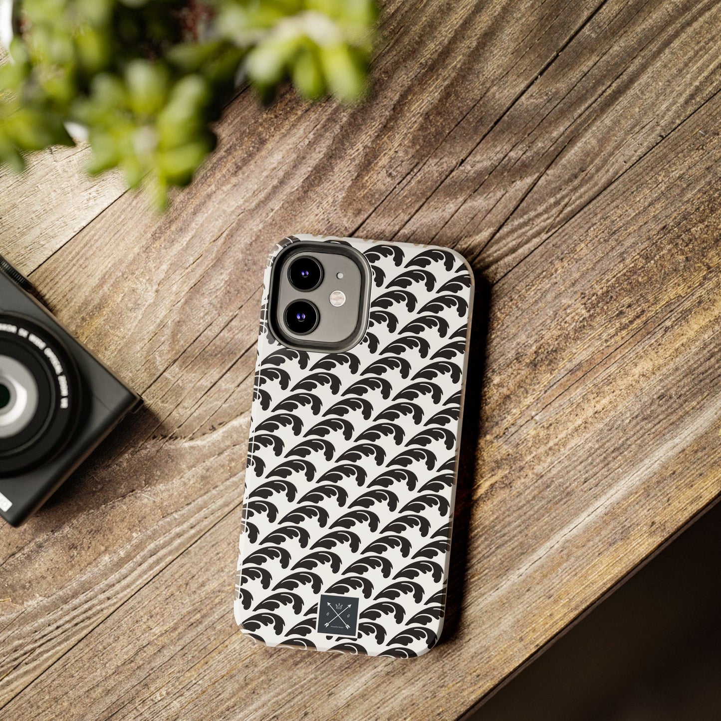 Beautiful Beloved One Flourish (black/white) - Tough Phone Cases