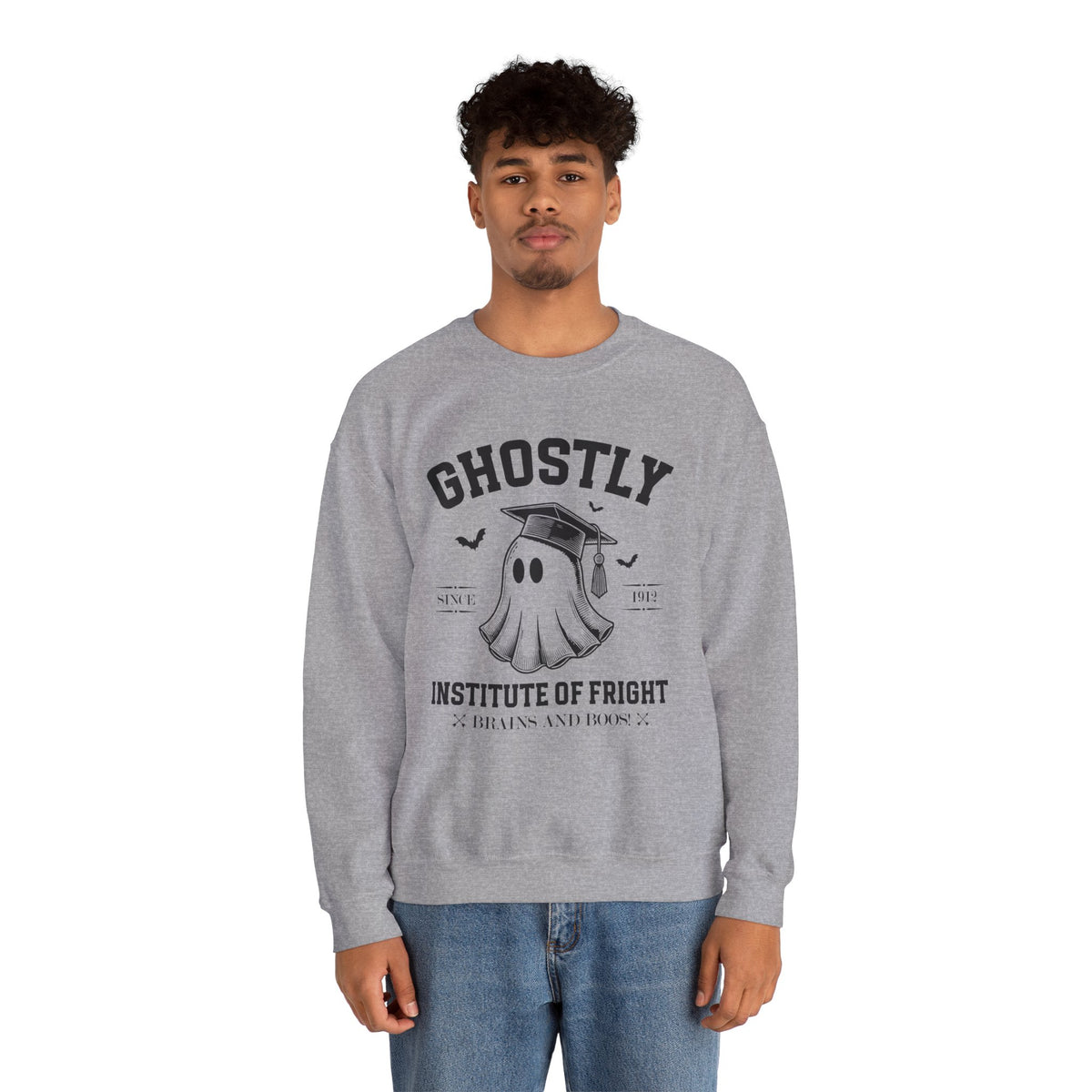 Ghostly Institute of Fright Education - Crewneck Sweatshirt