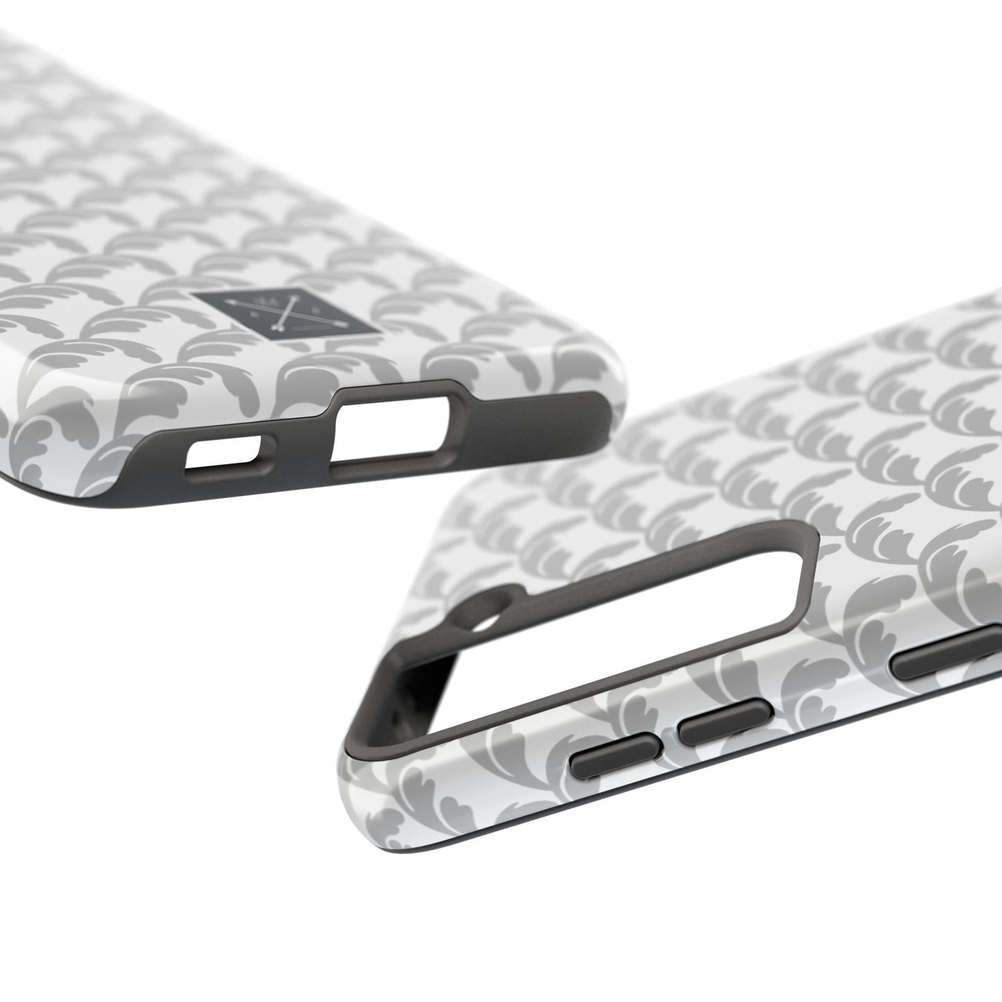 Beautiful Beloved Flourish (white/silver) - Tough Phone Cases