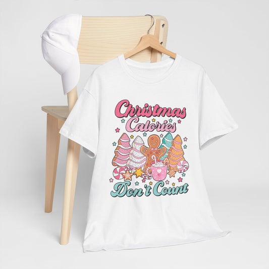 Christmas Calories Don't Count Design - Unisex Tee