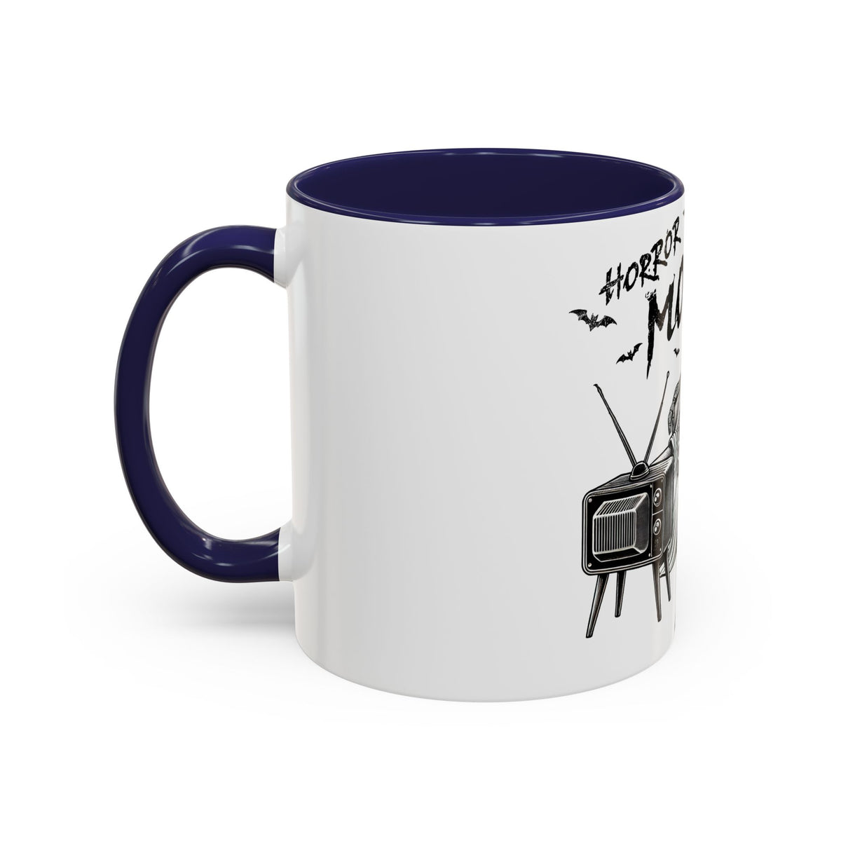 Horror Movies and Chill - Accent Coffee Mug (11, 15oz)